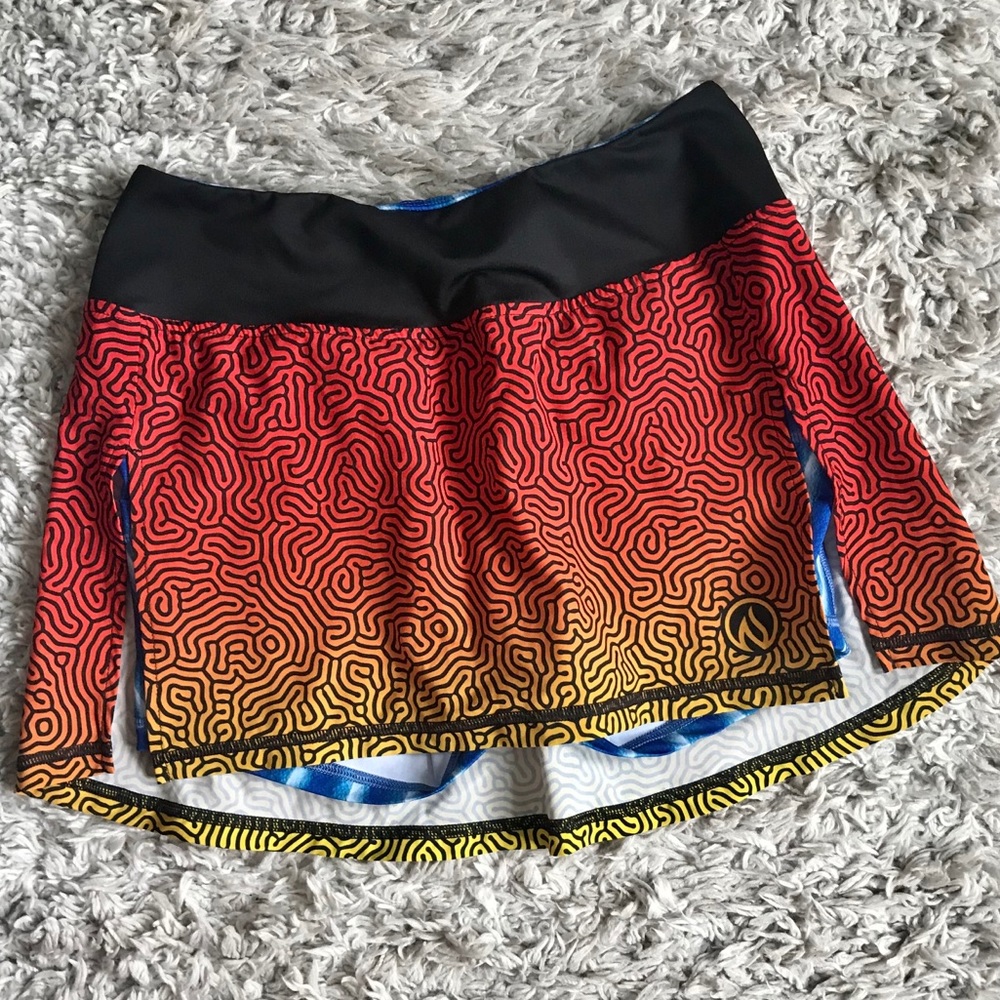 INKnBURN Coral Skirt